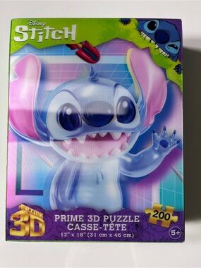 Disney Stitch 3D Lenticular Puzzle - Brand New Sealed Condition